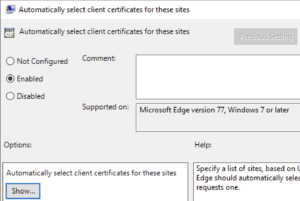 Citrix FAS – Azure AD CBA Single Sign-On (SSO) without a PRT
